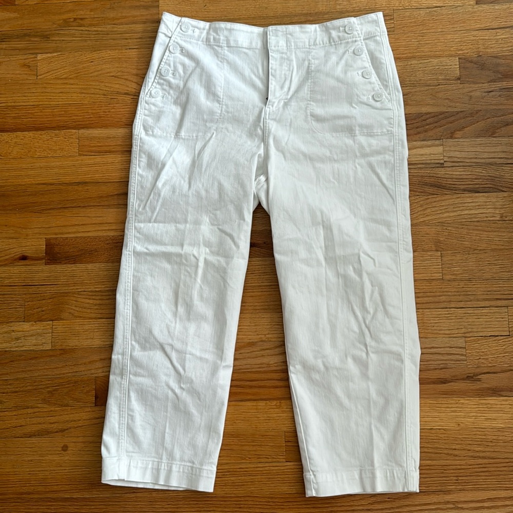 Talbots White Jeans